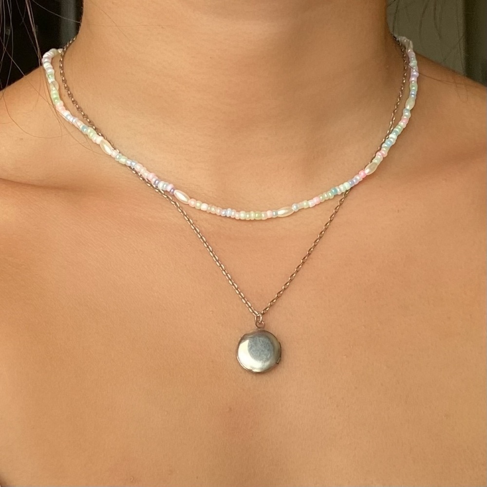 Dainty Silver Locket